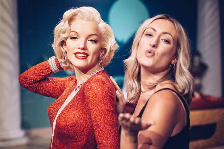 Marilyn Monroe nel Museo Madame Tussauds