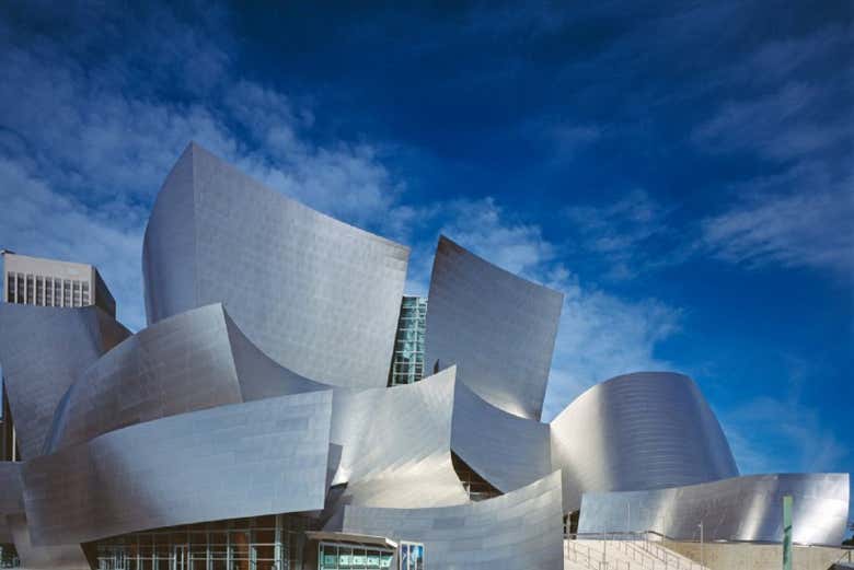 Uno dei monumenti del centro di Los Ángeles