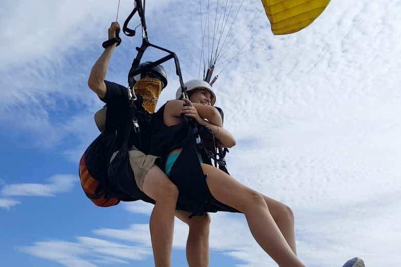 Parapendio a Malibù